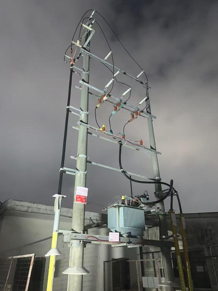 東莞市厚街機(jī)動(dòng)車(chē)年檢檢測(cè)站315變壓器增容工程順利通電1